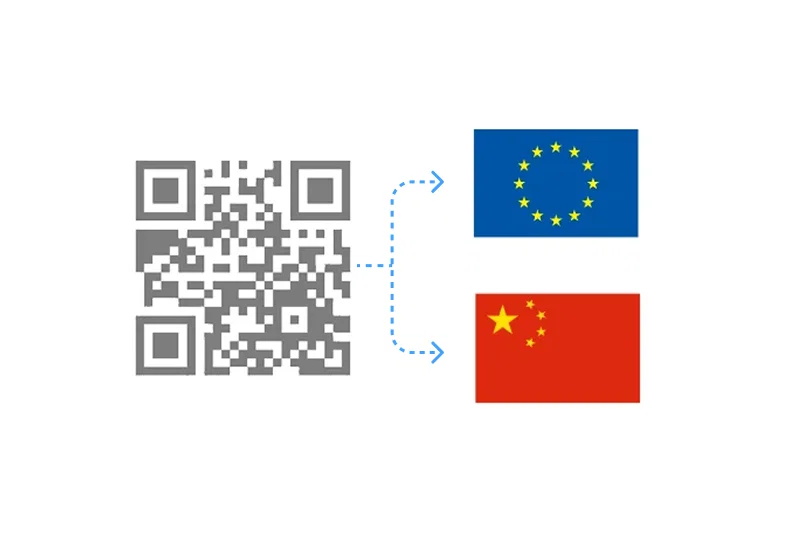 Codice QR con geolocalizzazione