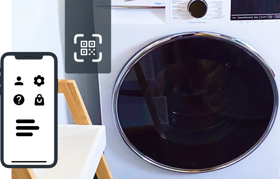 Código QR em PDF para eletrodomésticos