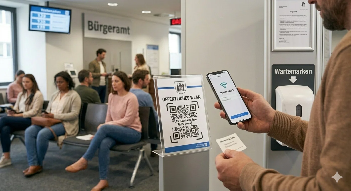WIFI QR Code for authorities and public institutions