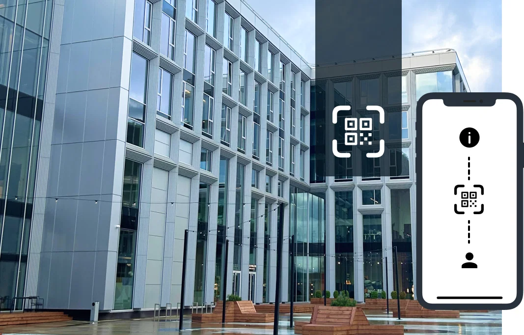 Distribuição de informações via código QR