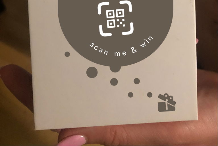 Scan me and win QR Code