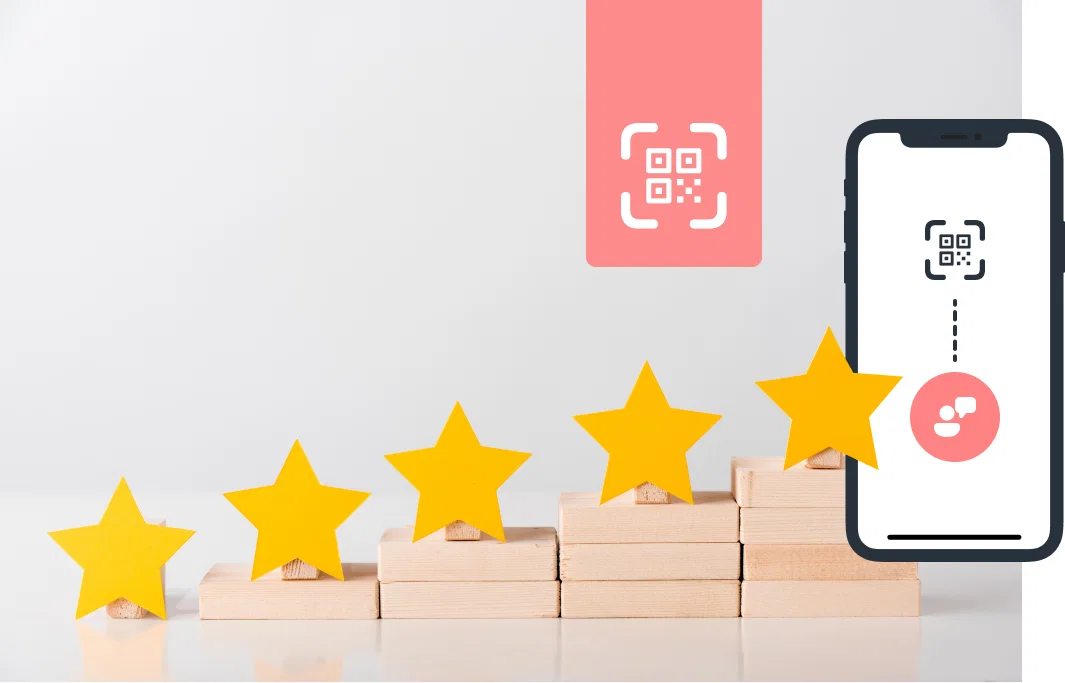 Get feedback with QR code