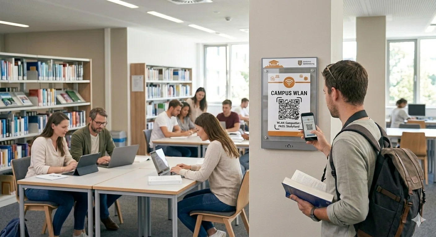 WIFI QR Code for educational institutions
