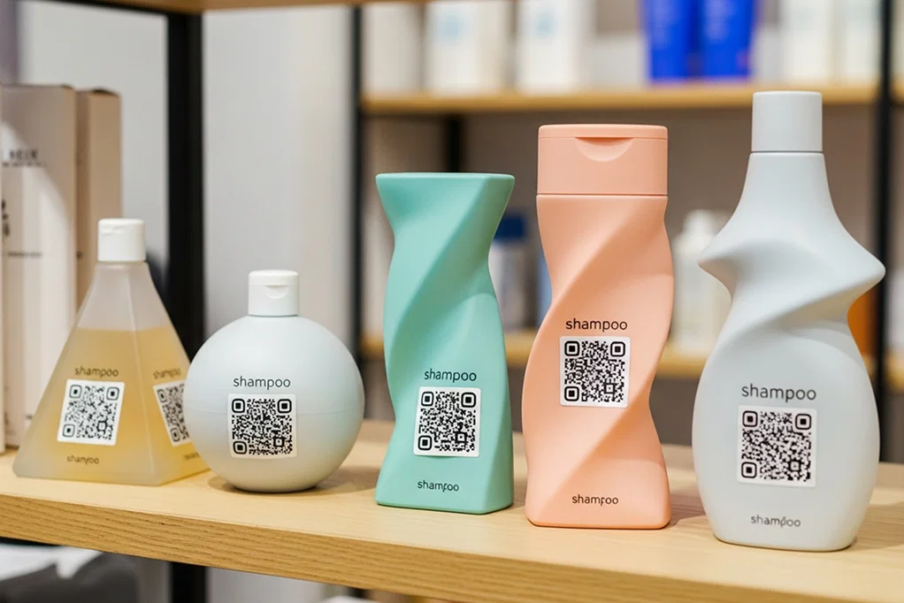 QR codes on products