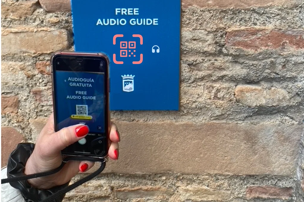 Códigos QR para passeios pela cidade