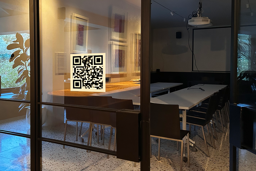 Codes QR pour les salles de réunion et les halls